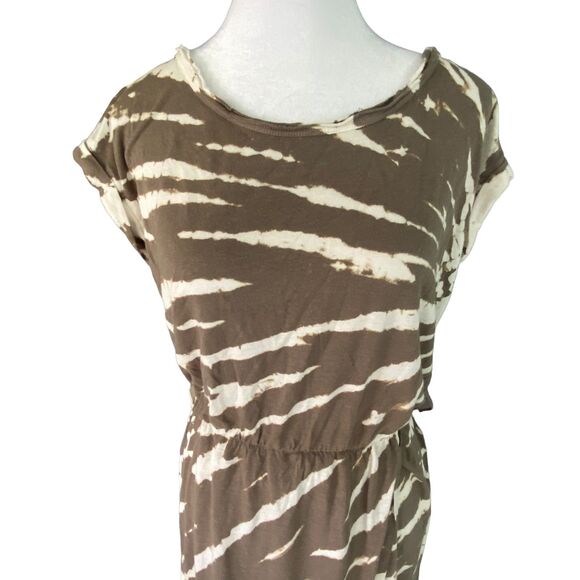 Young Fabulous & Broke Midi Wrap Tie Dye Dress Small - Picture 8 of 10